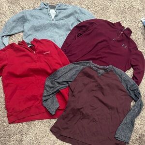 - Mens long sleeve jackets/shirts